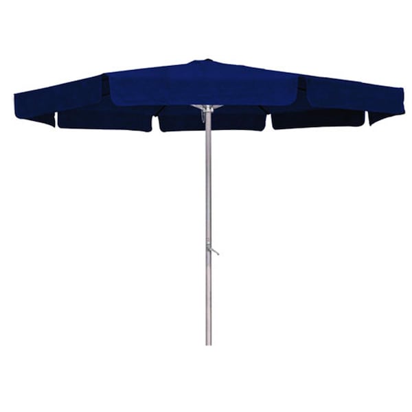 International Caravan 60403 and NV Outdoor 8 Foot Aluminum Umbrella Navy 60403/NV - main